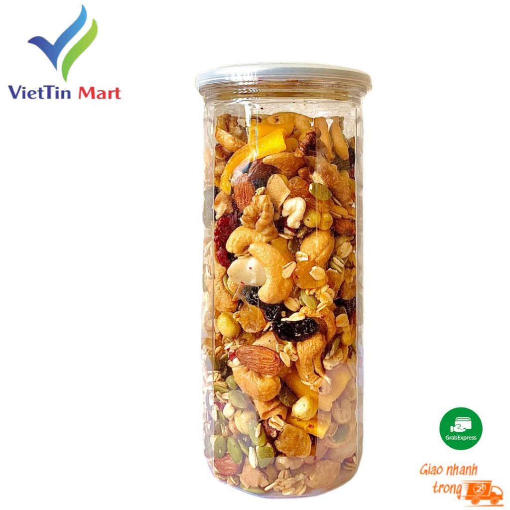 GRANOLA Ngũ Cốc Mix 10 Loại Hạt Viettin Mart 500g