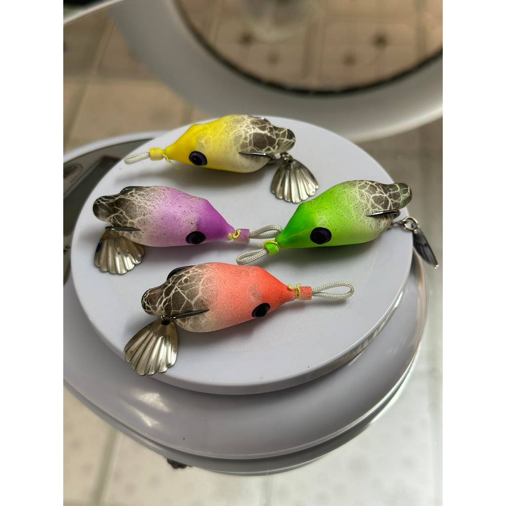 TNV J45 nhái nhấp câu lure cá lóc action nổi