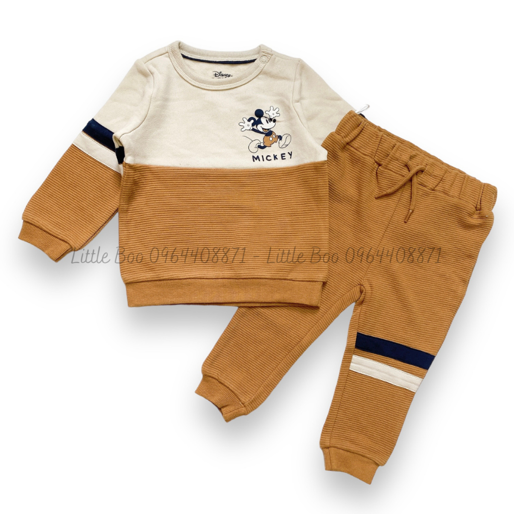 Bộ nỉ mỏng dễ thương C&A cho bé trai, bé gái 2M-36M