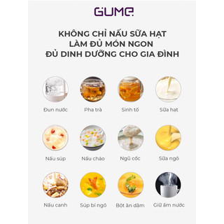 Máy làm sữa hạt Mini Pro Gume