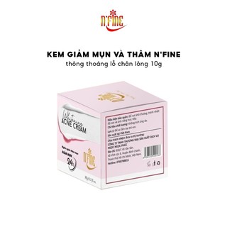 Kem giảm mụn và thâm N'Fine thông thoáng lỗ chân lông 10g