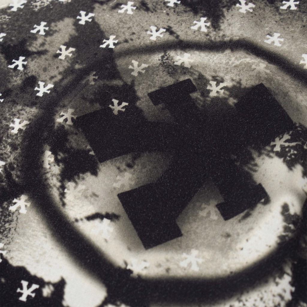 Áo Sơmi  Watercolor All Print Shirt - Black