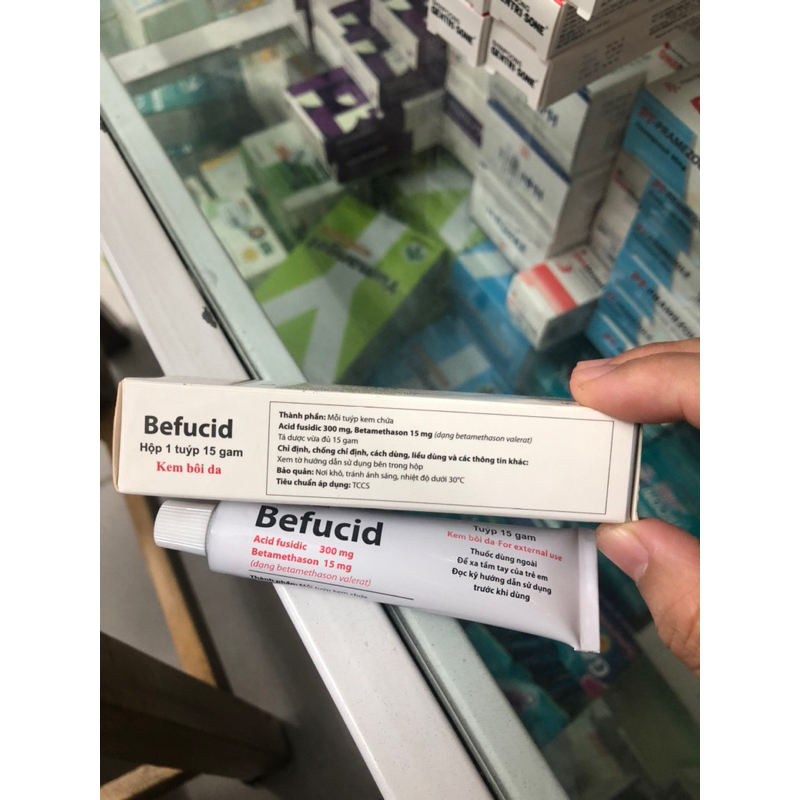 Kem bôi ngoài da Befucid