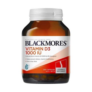 Viên uống bổ sung Vitamin D3 Blackmores 1000IU giúp hấp thụ canxi, xương chắc khỏe Healthy Care quatangme Chợ Việt Úc