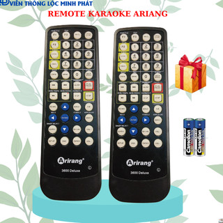 Remote arirang ar-3600 delux - remote điều khiển karaoke arirang ar-3600 tặng kèm pin