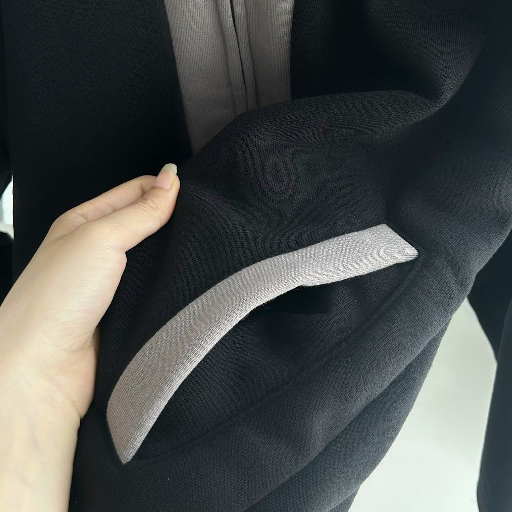 Áo Khoác Hoodie Logo S Form Boxy Nam Nữ Chất Nỉ Bông Dày Dặn Cá Tính_SSSTore