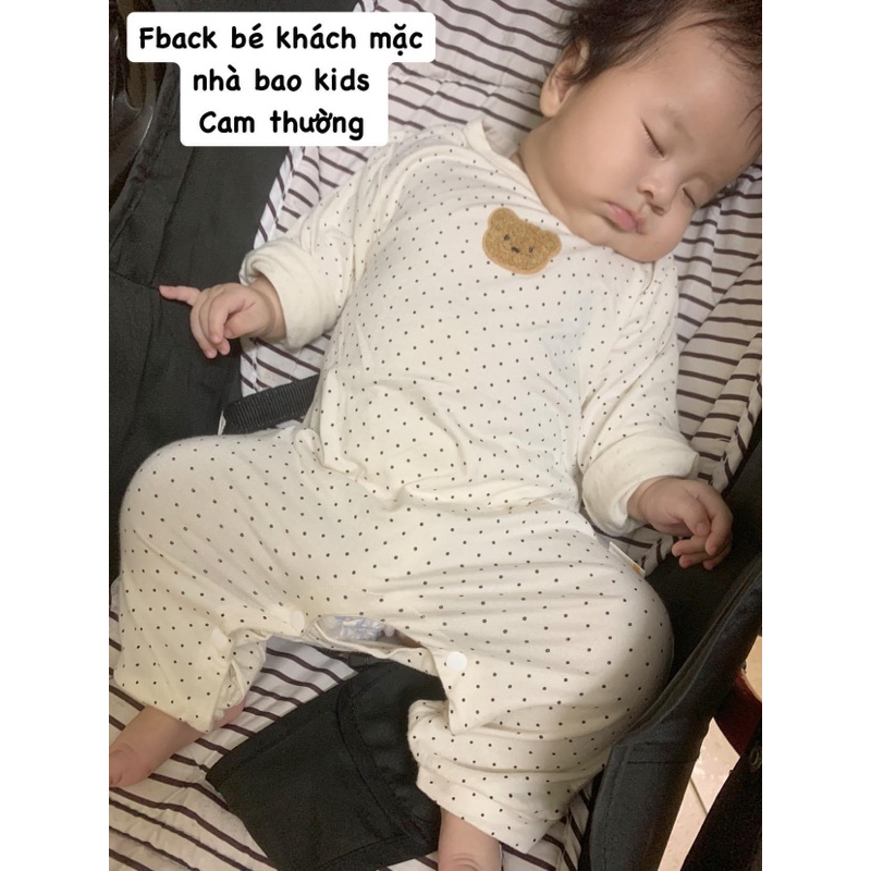 Bao Kids ❤️ Body + mũ thun lạnh siêu mềm mại Co giãn 4 chiều. Thấm hút mồ hôi