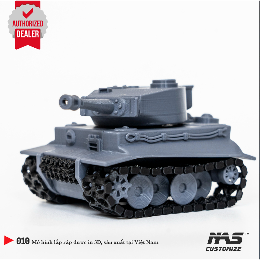 Đồ chơi Mô hình lắp ráp xe tăng Tiger I mini | Mô hình xe tăng quân sự Tiger mini | Đồ chơi lắp ráp xe tăng mini.