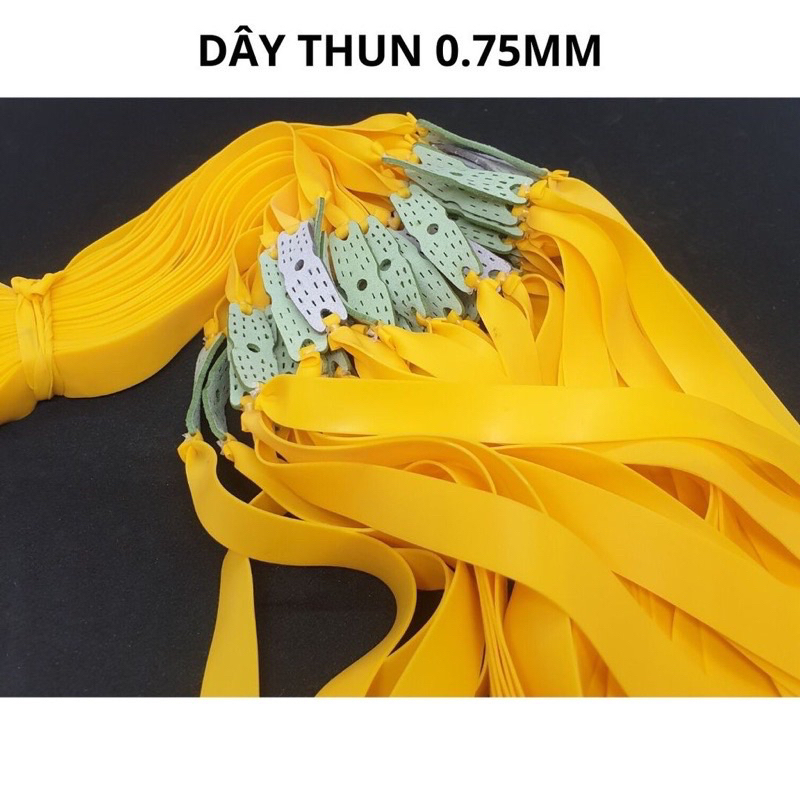 Dây thun latex 0.75mm dài 17cm