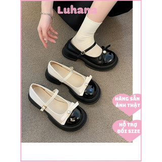 Giày lolita, giày mery jane đế nhẹ êm thơi trang. Giày đi học đi chơi phong cách thời thượng.Ms: LOLITA NƠ NGỌC