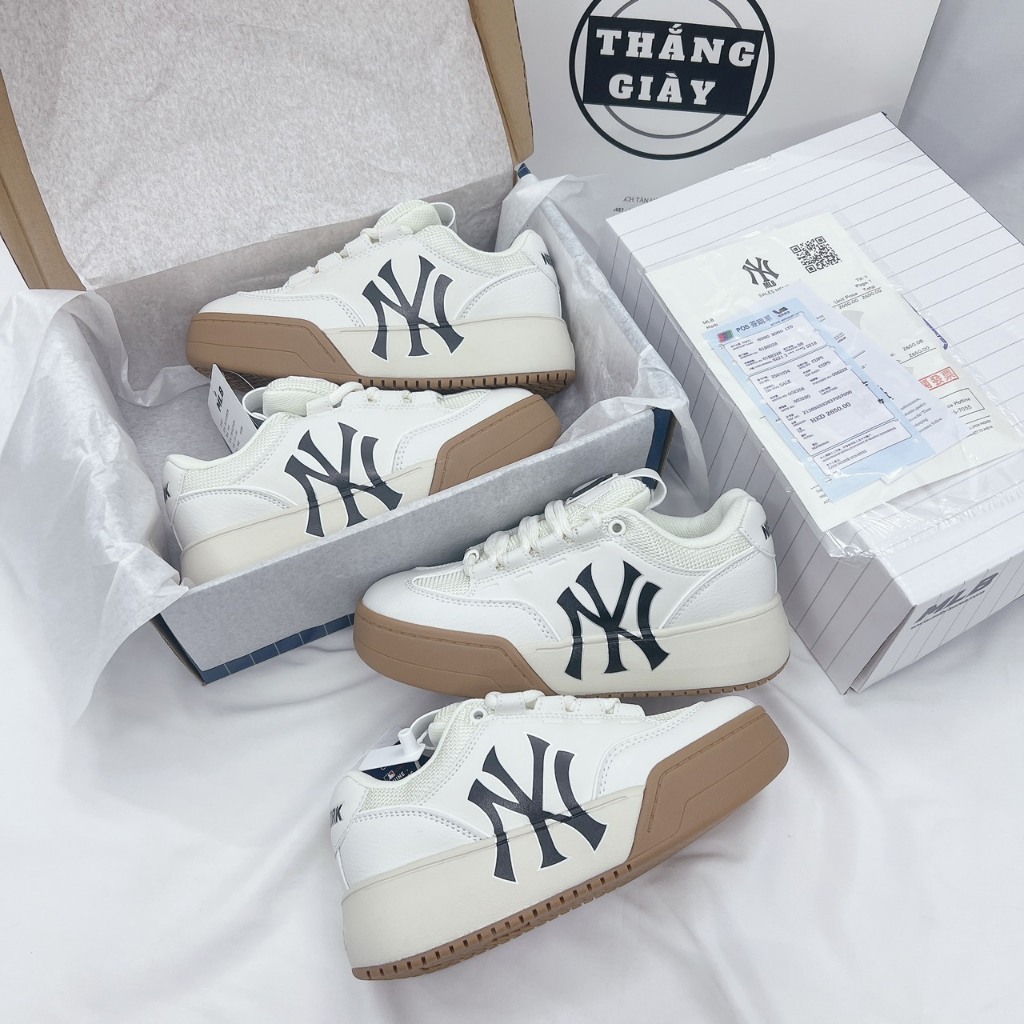 Giày Thể Thao Nam Nữ Thắng Giày MIB WIDE NY Đế Nâu
