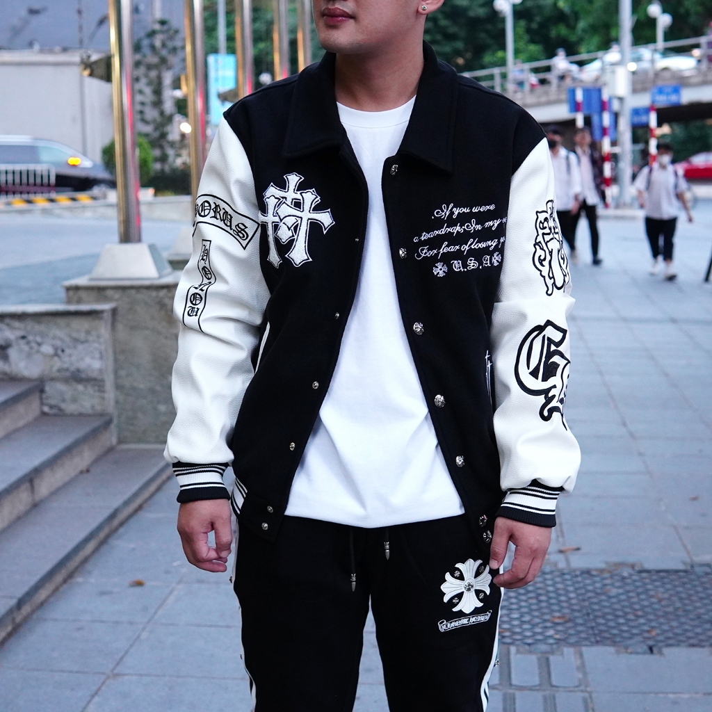 Áo Varsity Chrome Hearts hàng cao cấp ss2024