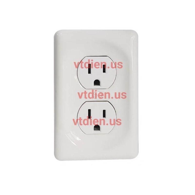 Phích cắm 3 chân Garwall GW714 10A 250V chân Đồng