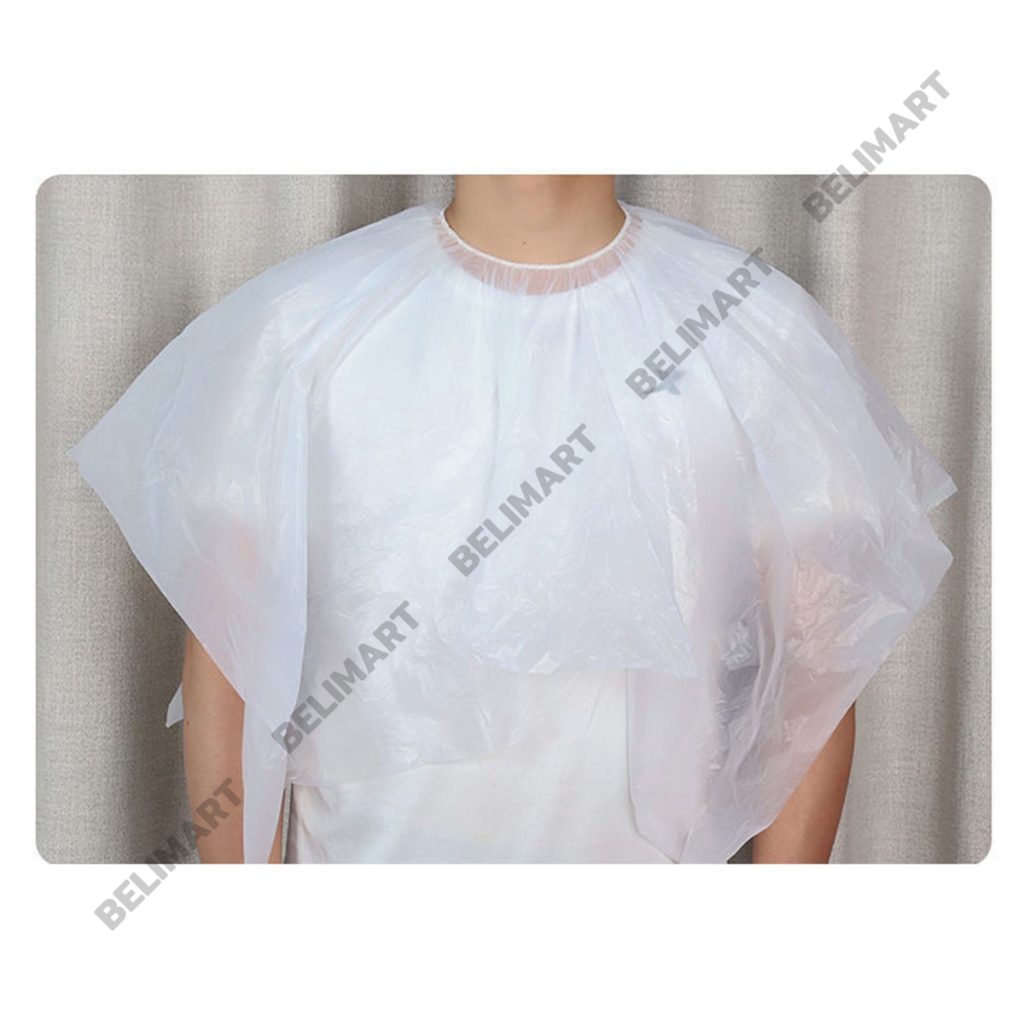 Áo choàng nhuộm tóc, cắt tóc dùng 1 lần, bạt nhuộm tóc tại nhà chống thấm nước, tiện dụng BELIMART BL058