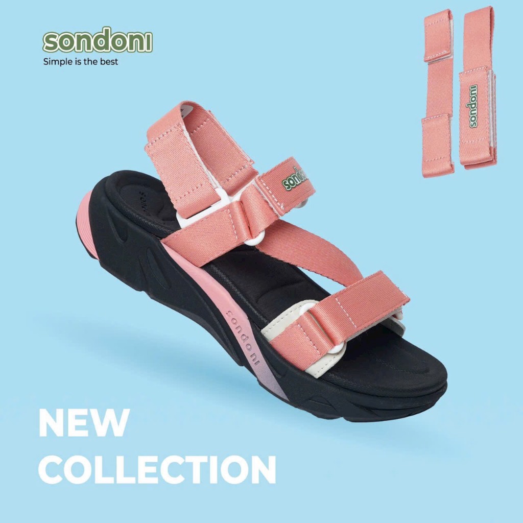 Giày Sandals S2 SONDONI Nam Nữ Quai Z Dây Dù Siêu Nhẹ Siêu Bền - Tặng kèm vớ