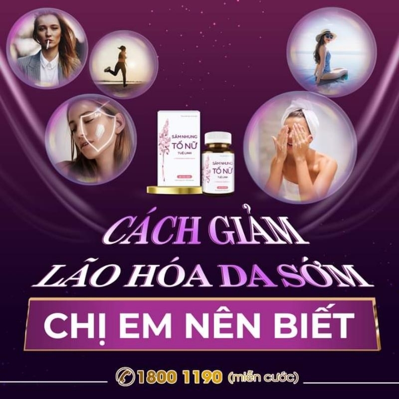 SÂM NHUNG TỐ NỮ TUỆ LINH_chỉ còn 209k/h khi mua combo_ MIỄN PHÍ SHIP_cam kết hiệu quả sau 2 tuần sử dụng