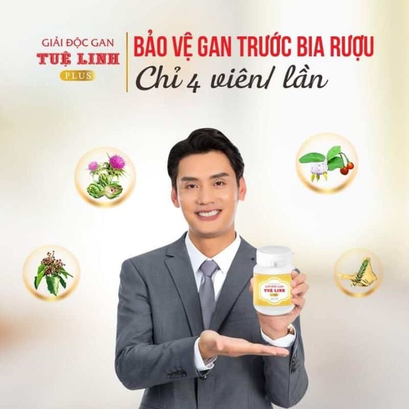 COMBO 5 HỘP  GIẢI ĐỘC GAN TUỆ LINH PLUS-MIỄN PHÍ SHIP_CHUYÊN BIỆT CHO NGƯỜI VIÊM GAN VIRUS VÀ XƠ GAN