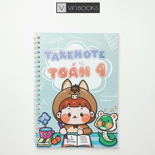 Sổ Tay Môn Toán Lớp 4 - Khổ Giấy A 5 ( Takenote Toán 4 )