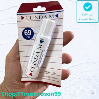 Kem chấm mụn,kem xẹp mụn clinda-m thái lan