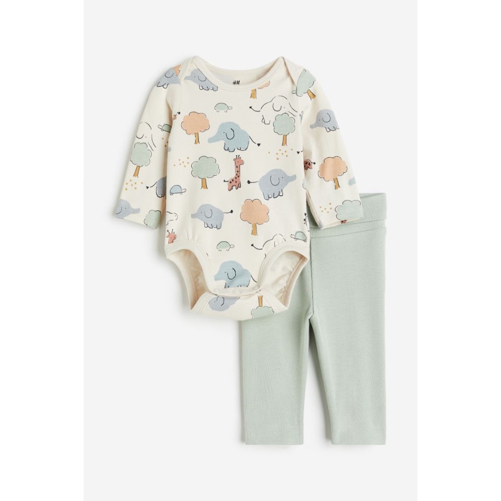 Set cotton thun bé sơ sinh, có nhiều mẫu (link 1), Hờ mờ Uk us săn SALE