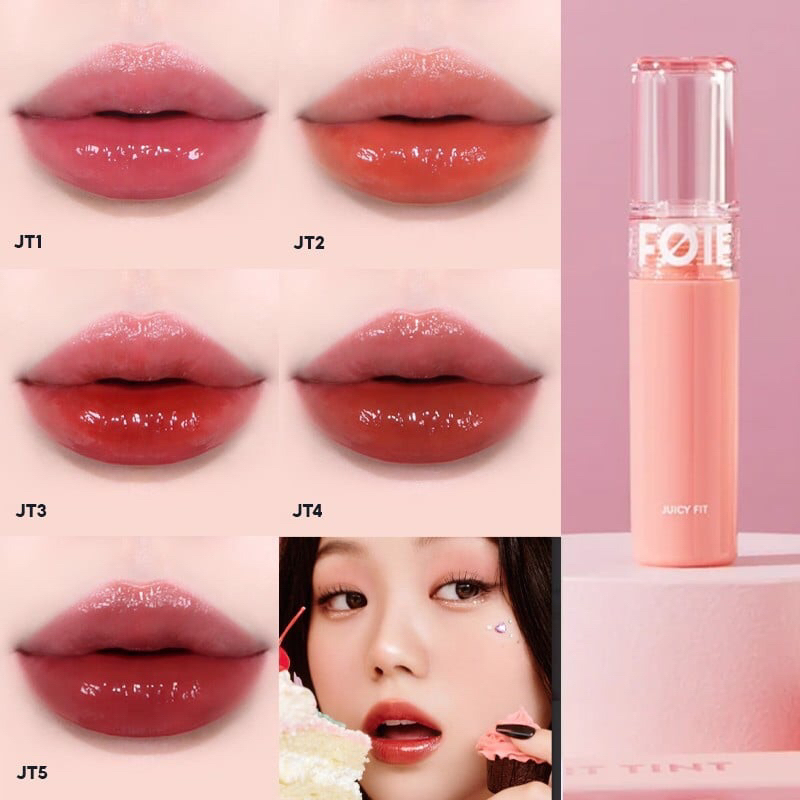 Son tint thuần chay FOIF Juicy Fit Tint by Merzy 3gr