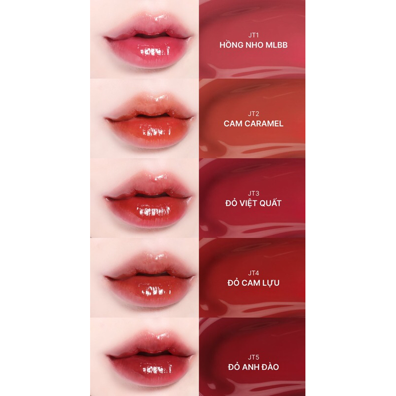 Son tint thuần chay FOIF Juicy Fit Tint by Merzy 3gr