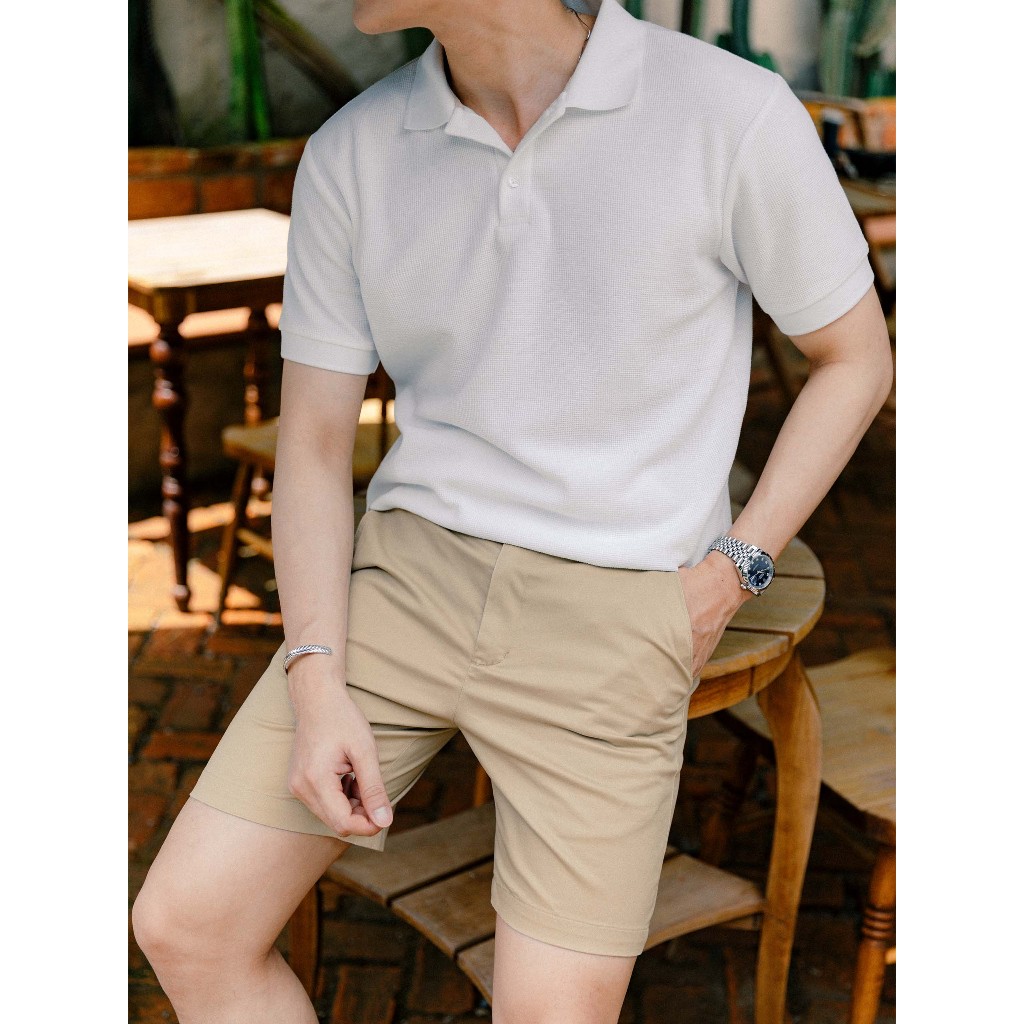 Áo Polo Nam Regular Minisquare C5, Chất Vải Cotton Thoải Mái, PL0076, SOMEHOW