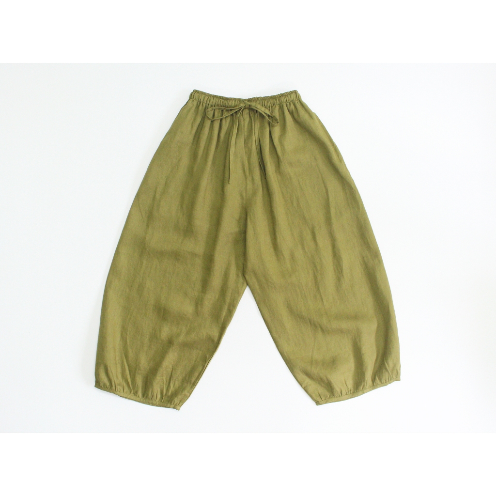 SAYO PANT - Quần dài linen ống boom unisex - by Tháng Năm