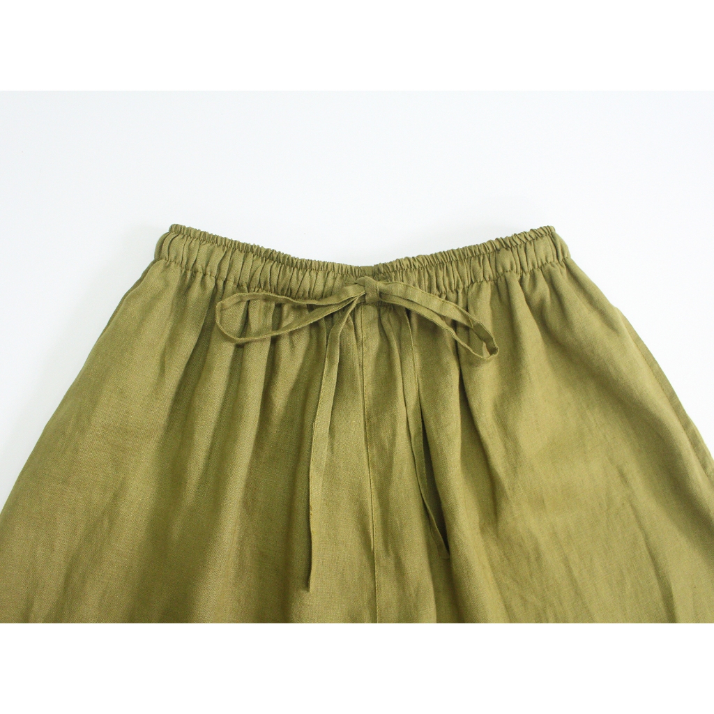 SAYO PANT - Quần dài linen ống boom unisex - by Tháng Năm