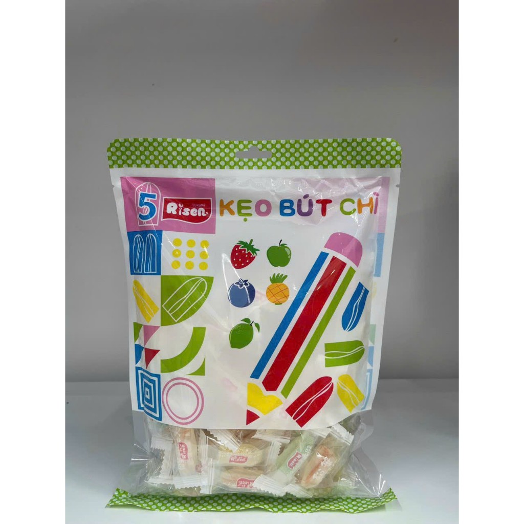 KẸO BÚT CHÌ SẮC MÀU TRÁI CÂY