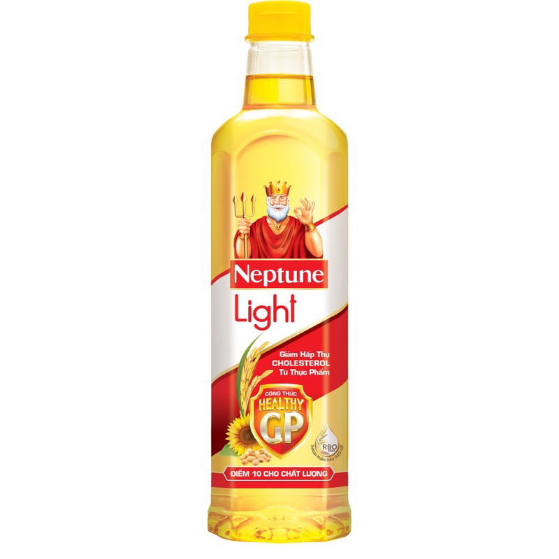 Dầu Ăn Neptune Light Chai 1L/2L
