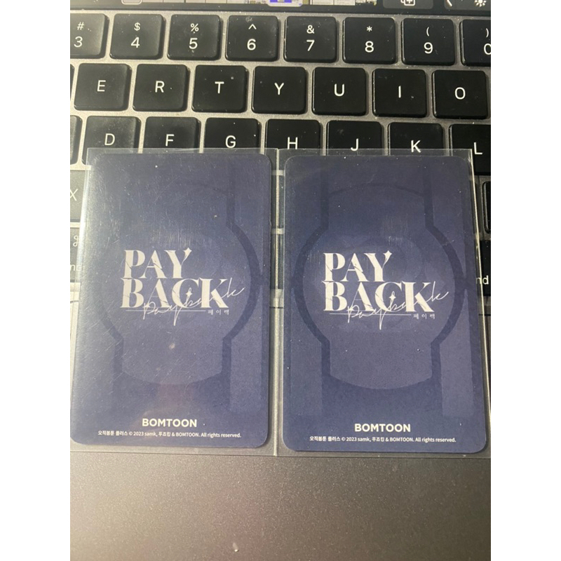 Cặp Card Payback clearfile