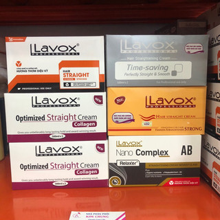 Kem duỗi thẳng tóc Lavox