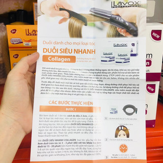 [Hủ 150+150ml] Kem duỗi thẳng tóc Lavox (Duỗi Cam)