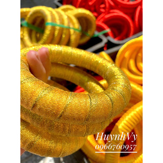 200 đế chưng hoa quả tết kim tuyến vàng