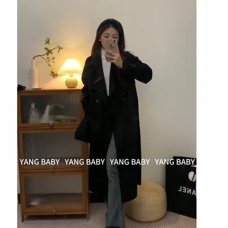 Áo khoác dạ nữ dáng dài phong cách hàn quốc, thời trang cao cấp 2023