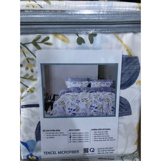 DRAP LỤA TENCEL 60s (1m4x2m) 4 món không mền