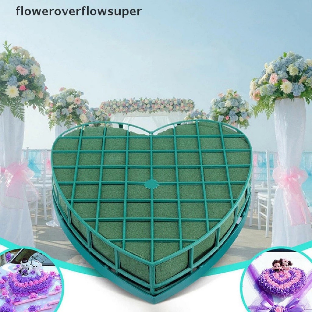 Khay cắm xe hoa hình trái tim