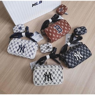 Túi đeo chéo mlb chính hãng mini monogram new york yankees 3acrs012n