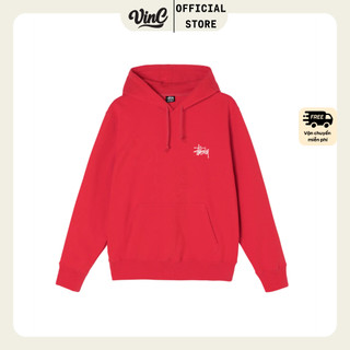 Áo Hoodie Stu Basic Red  - CÓ SẴN