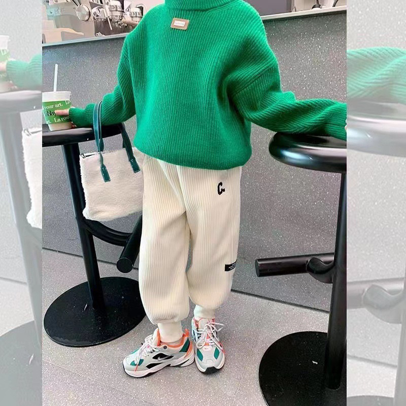 Quần NHUNG NỈ DÀY cho bé mã 4763