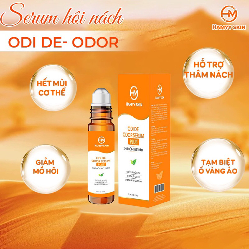 SON NÁCH ODI Khử Mùi Hôi Nách , Giảm Tiết Mồ Hôi , Hết Thâm, Sáng Da _ giúp thoáng nách