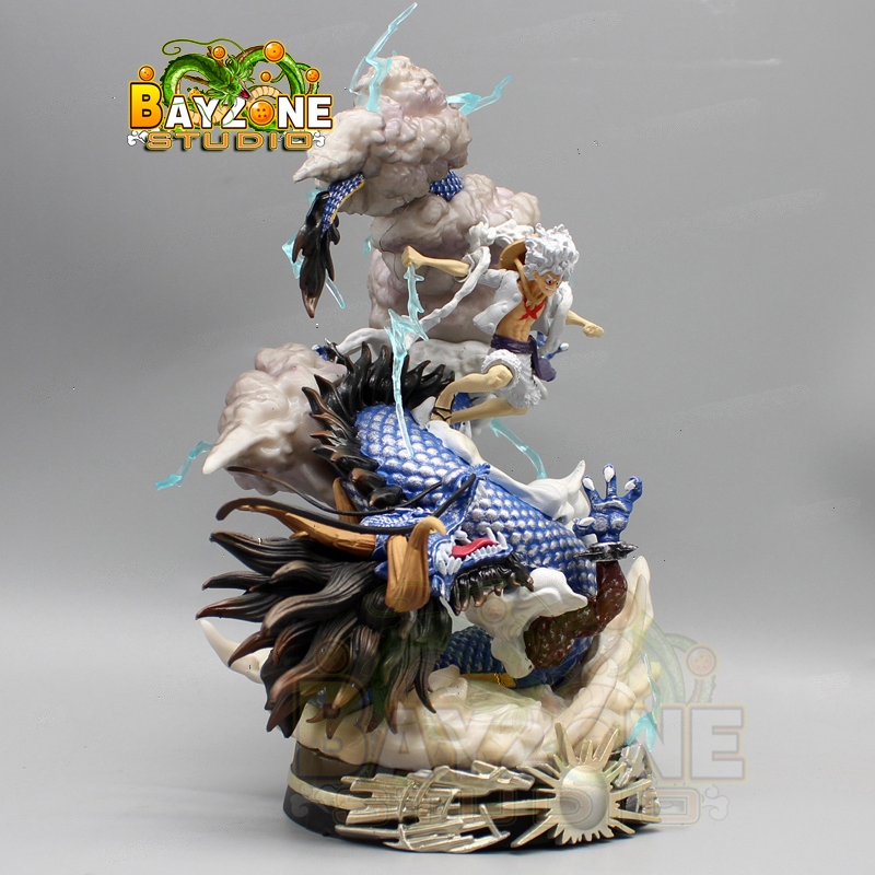 Mô hình Luffy gear 5 kí đầu Kaido