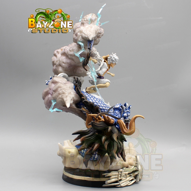 Mô hình Luffy gear 5 kí đầu Kaido