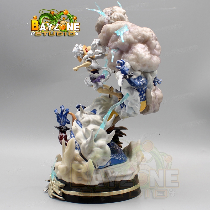 Mô hình Luffy gear 5 kí đầu Kaido