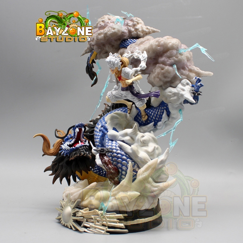 Mô hình Luffy gear 5 kí đầu Kaido