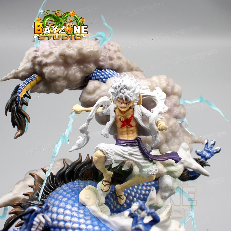 Mô hình Luffy gear 5 kí đầu Kaido