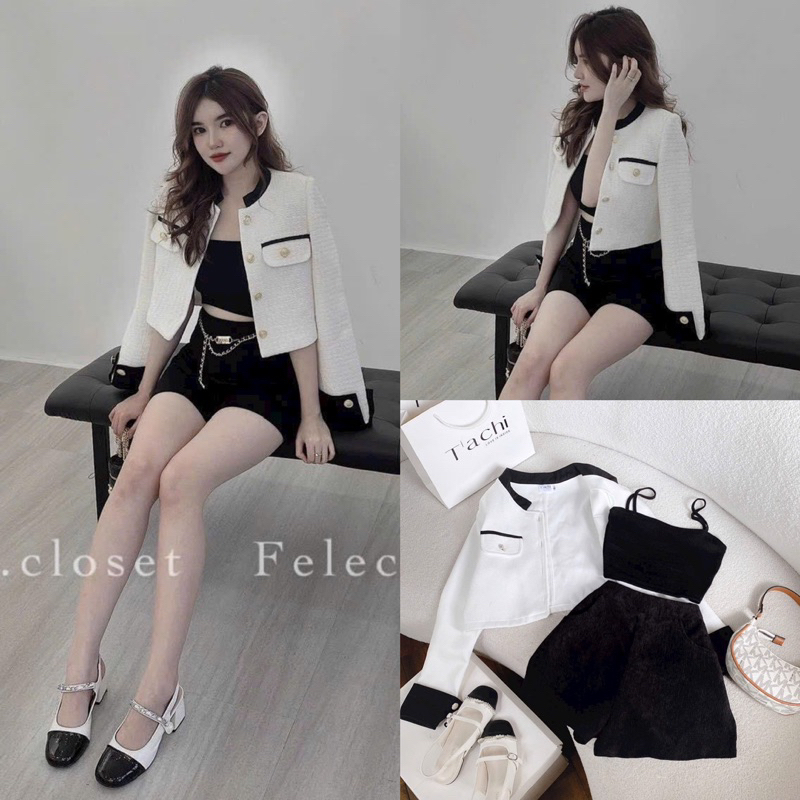 SET DẠ TWEED 3 MÓN