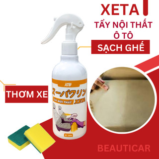 Dung dịch vệ sinh nội thất oto ghế da xe hơi Xeta chiết xuất từ vỏ cam hương thơm dịu nhẹ