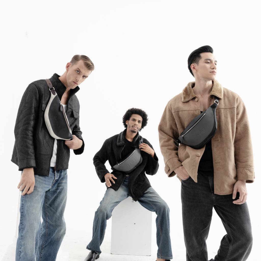 Túi đeo chéo da nam - Jaha Bag - BARAS VIETNAM - Túi đeo chéo thời trang